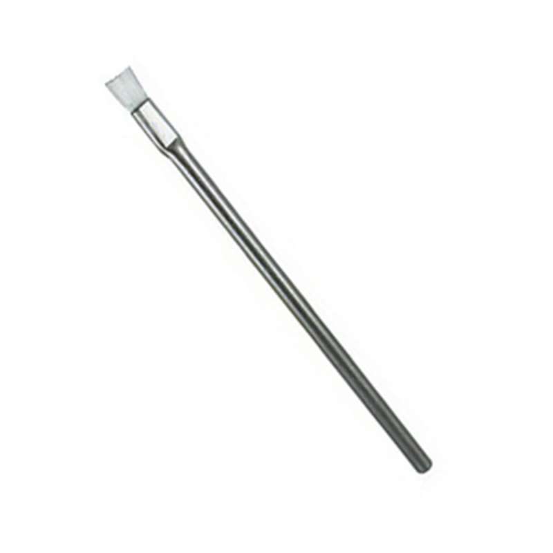 Cleanroom Insulative Applicator Brush with 5/16" Nylon Bristles and 4-3/4" Stainless Steel Handle